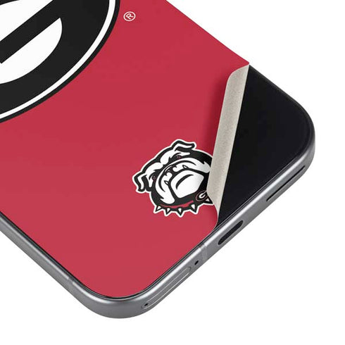 University of Georgia Logo Red Pixel 9 Pro XL Skin
